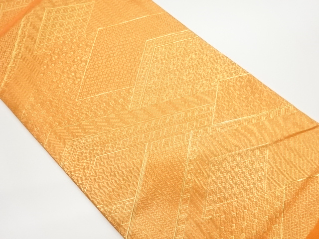 佐賀錦菱模様織出し袋帯